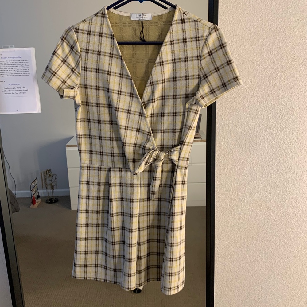 Berksha plaid romper
